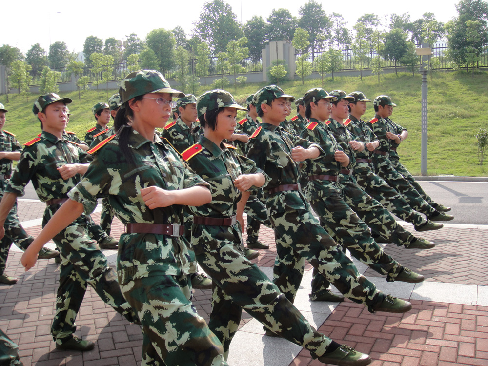 军训图片集锦(一)——训练风采